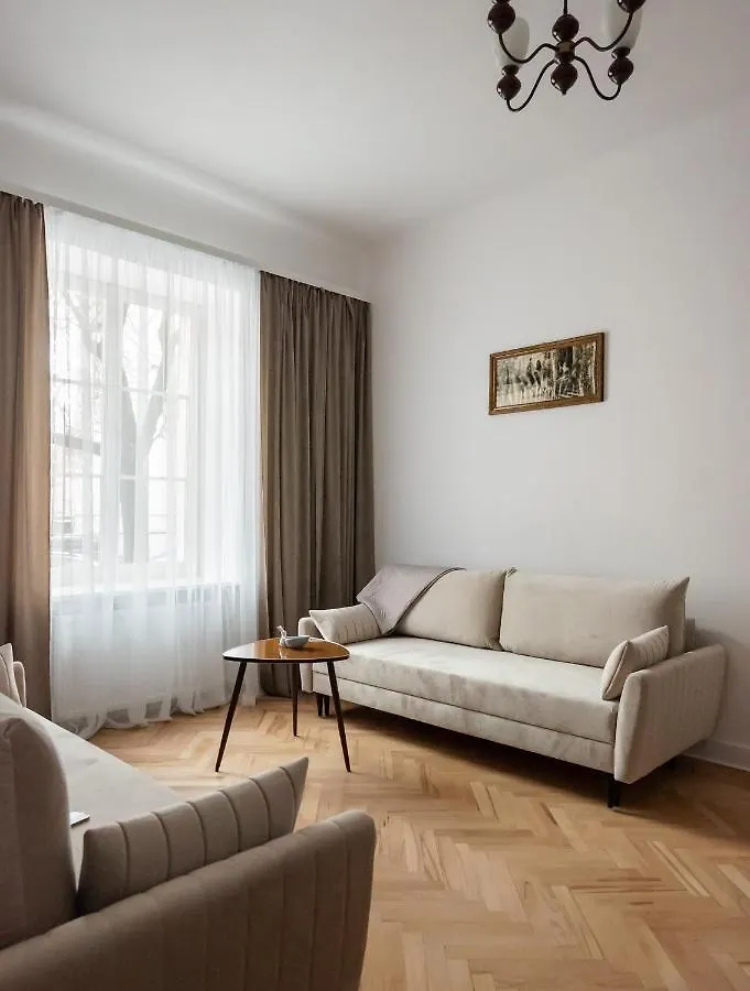 Wilcza Modern Prl Apartment Warsaw